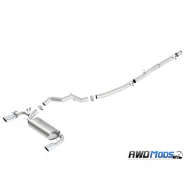 Borla Cat-Back ATAK Exhaust System for the Ford Focus RS Polished Tips