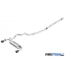 Borla Cat-Back ATAK Exhaust System for the Ford Focus RS Carbon Fiber Tips