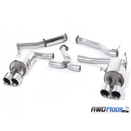 Milltek Cat-Back Exhaust System for the Subaru WRX STI Polished Tips