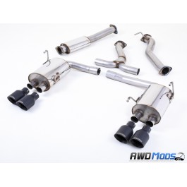 Milltek Cat-Back Exhaust System for the Subaru WRX STI Black Tips