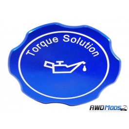 Torque Solution Oil Cap for the Subaru WRX / STI Blue Cap