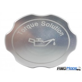 Torque Solution Oil Cap for the Subaru WRX / STI Silver Cap