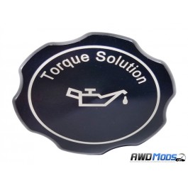 Torque Solution Oil Cap for the Subaru WRX / STI Black Cap