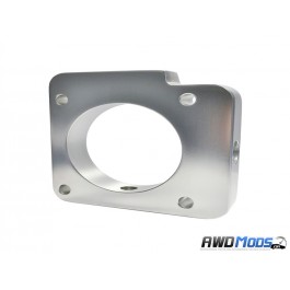 Torque Solutions Throttle Body Spacer for the Subaru WRX STI hard-anodized