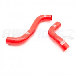 Grimmspeed Radiator Hose Kit for the Subaru WRX STI Red Hoses