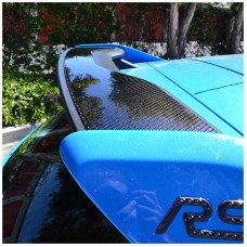 Ford Focus RS Peel & Stick Carbon Fiber Rear Wing Accent Kit by Tufskinz