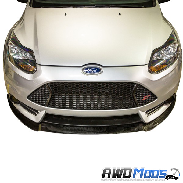 Ford Focus ST Carbon Fiber Front Splitter by Cal Pony Cars