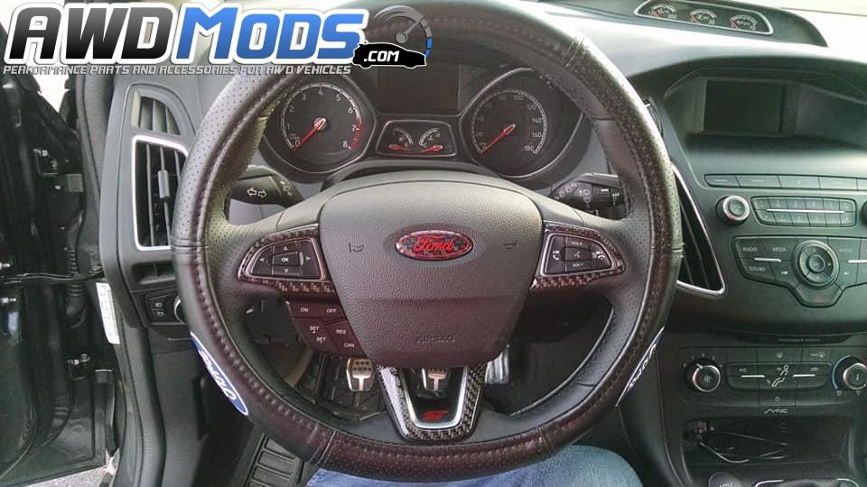 Ford Focus (Mk4) Carbon Fiber Steering Wheel Trim – CarbonSteer